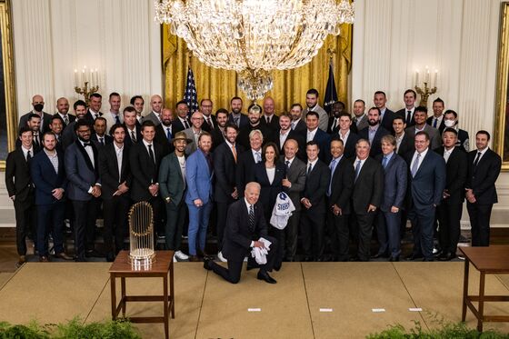 Biden Toasts Dodgers, Touts ‘National Achievement’ Against Virus