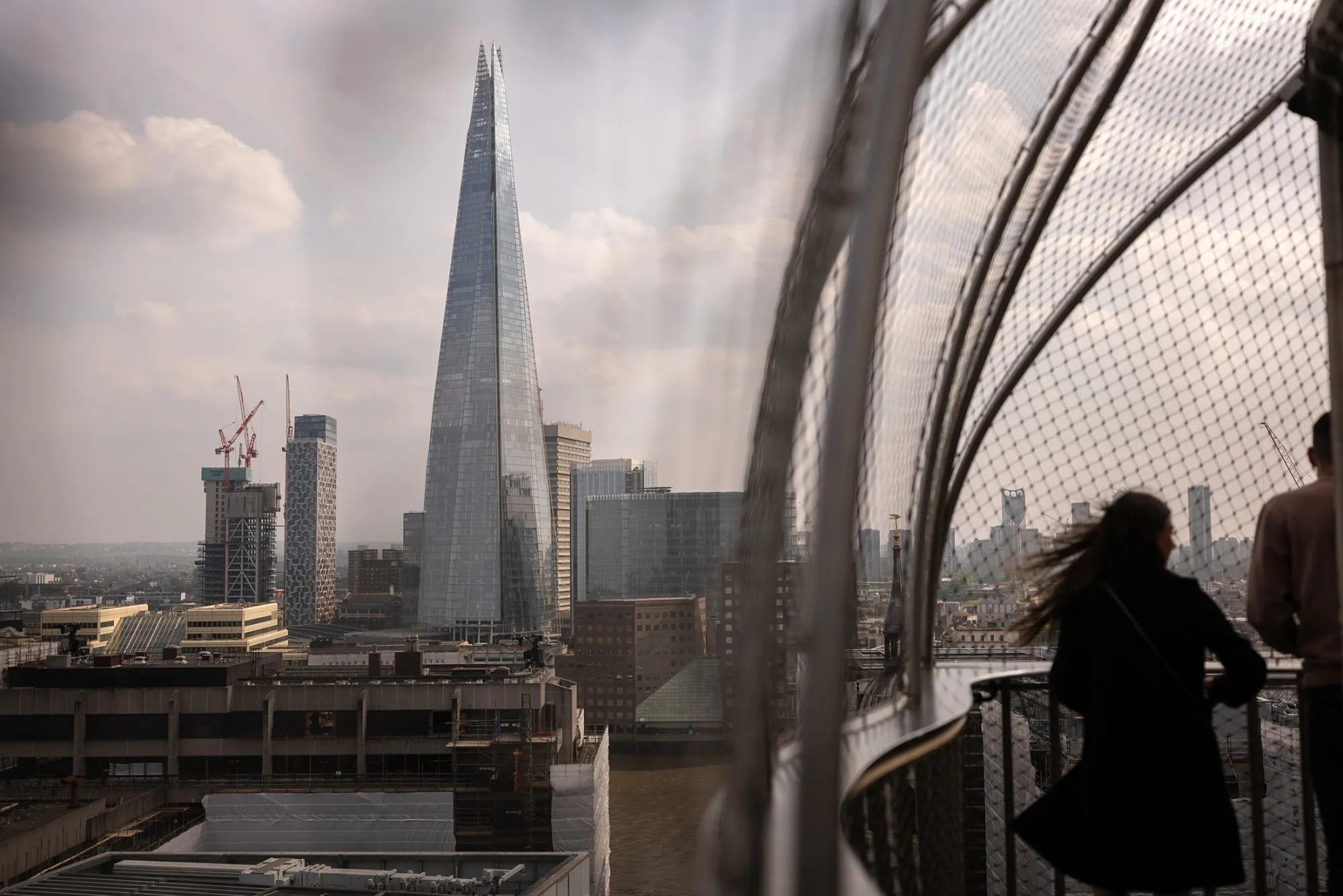 London’s Shard on June 9. 