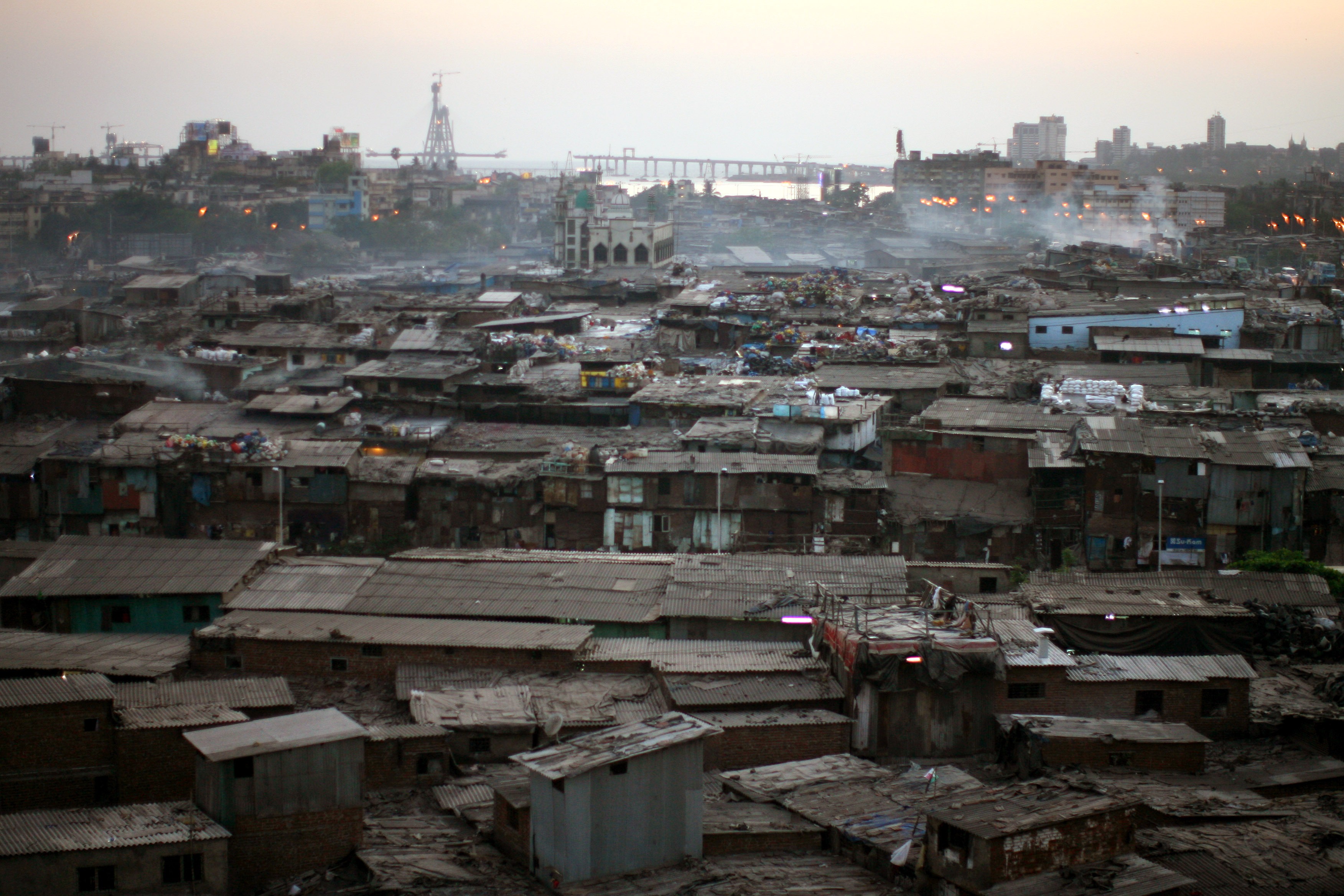 people in slums