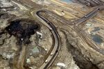 Royal Dutch Shell oil sand mine near Fort McMurray, Alberta, Canada.
