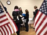 Job Seekers Attend A Princeton Area Chamber of Commerce Career Fair Ahead Of Initial Jobless Claims
