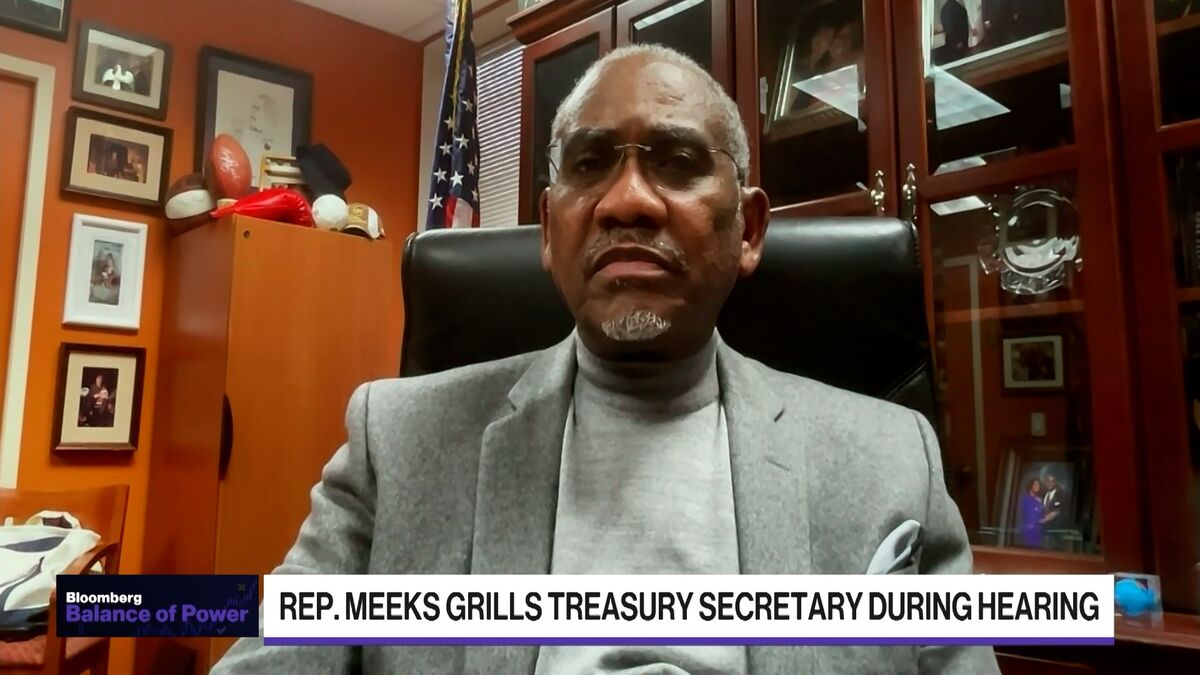 Rep. Meeks on Bitcoin, Bessent, DHS Rep. Meeks on Bitcoin, Bessent, DHS