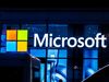 NEW YORK, NY - MARCH 13: A signage of Microsoft is seen on March 13, 2020 in New York City. Co-founder and former CEO of Microsoft Bill Gates steps down from Microsoft board to spend more time on the Bill and Melinda Gates Foundation. (Photo by Jeenah Moon/Getty Images)