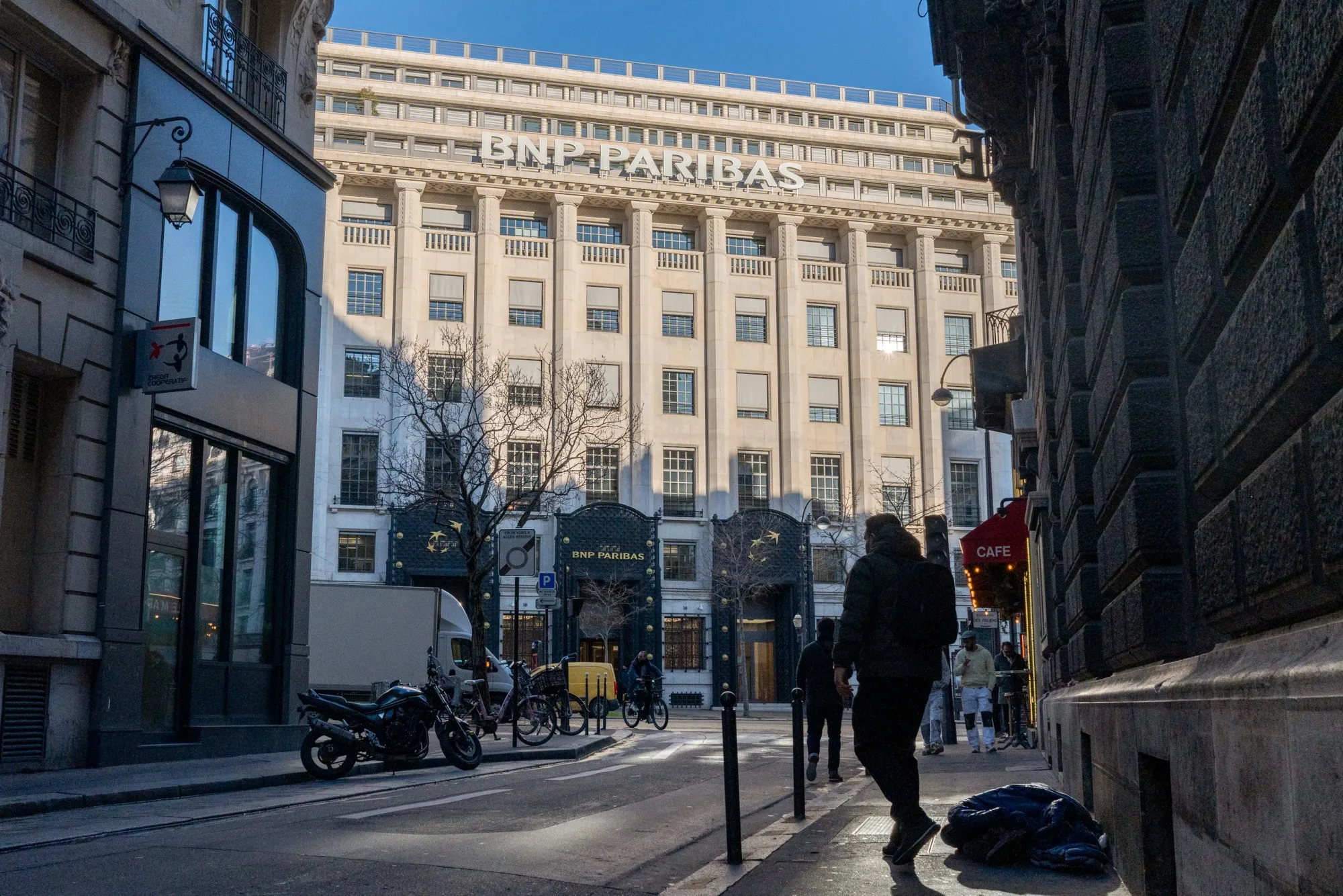 The BNP Paribas SA headquarters in Paris.