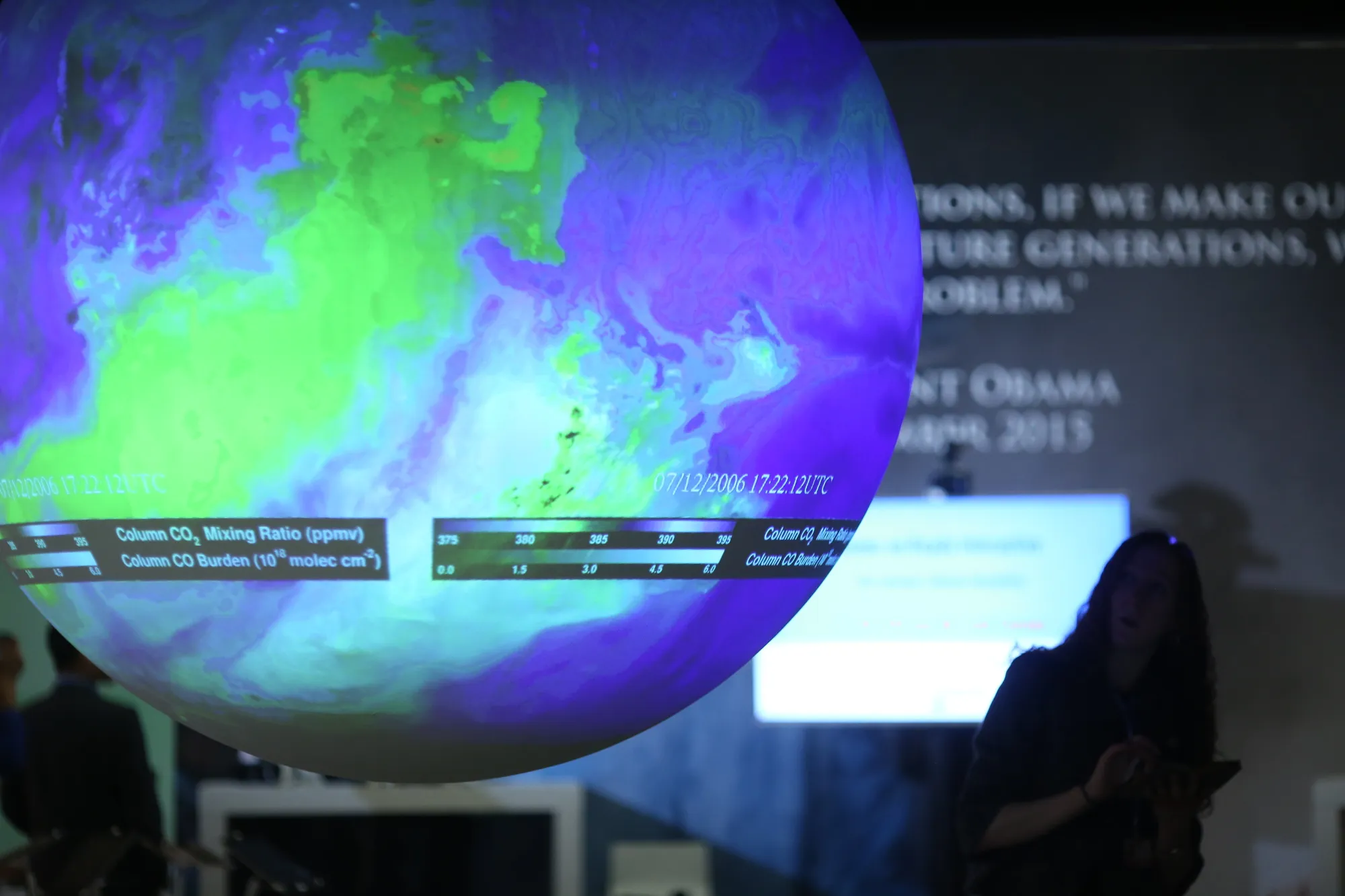 Global Business Leaders Make Climate Change Commitments At COP21 Summit 
