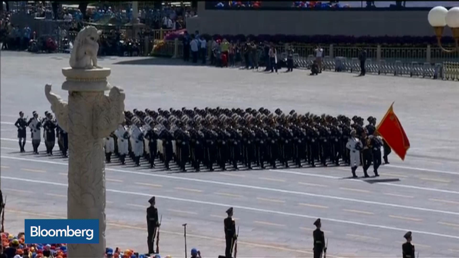 Watch China Shows Off Military Might In Grand Parade (video) - Bloomberg