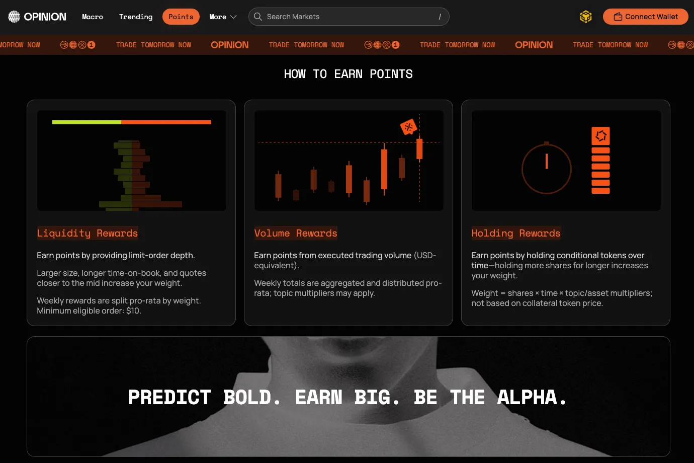 The Opinion Labs website.