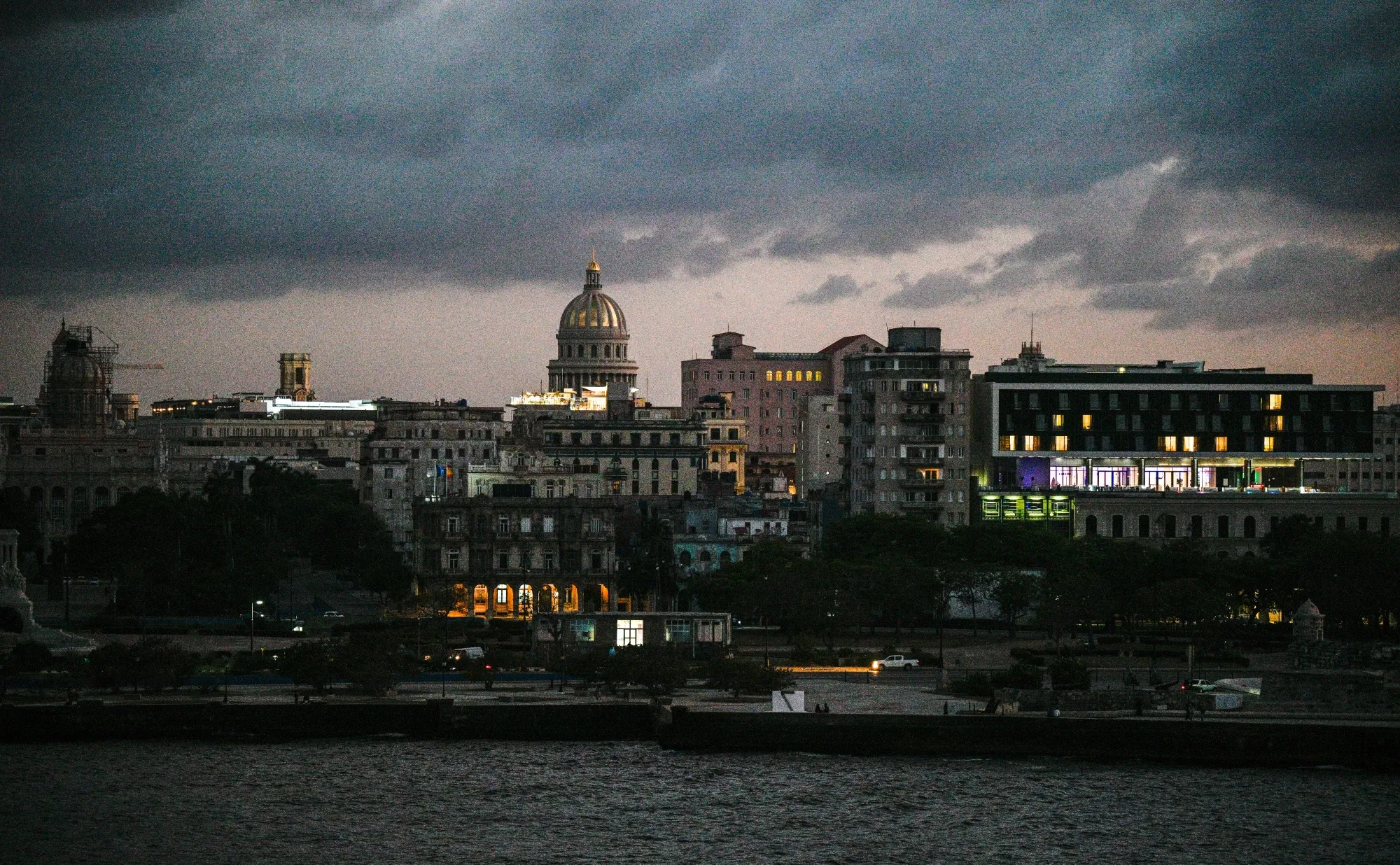 A nation wide blackout in Havana on March 21.