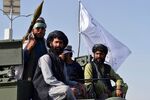 Taliban fighters during a&nbsp;celebration parade in Kandahar on Sept. 1.&nbsp;