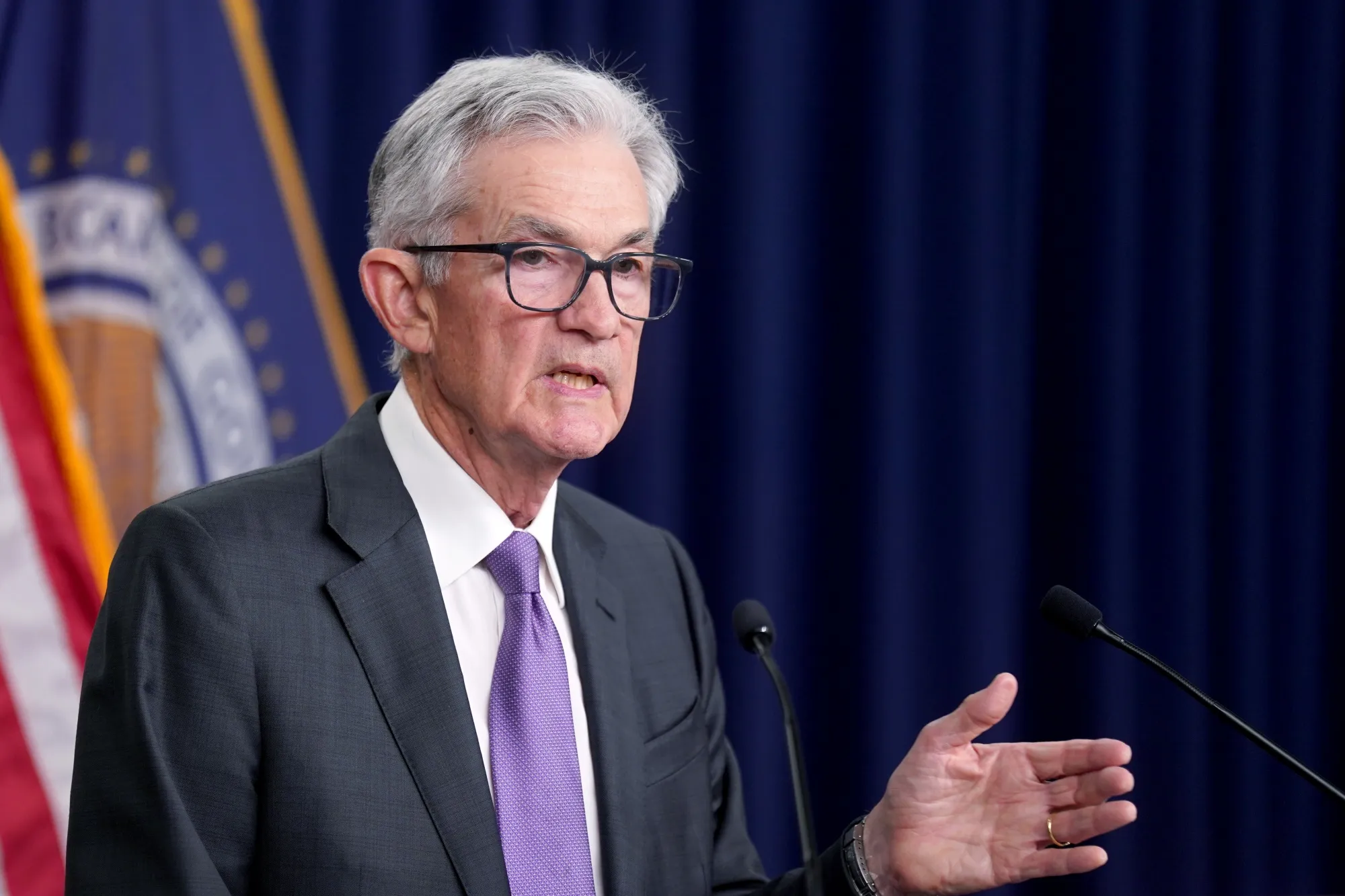Jerome Powell, chairman of the US Federal Reserve