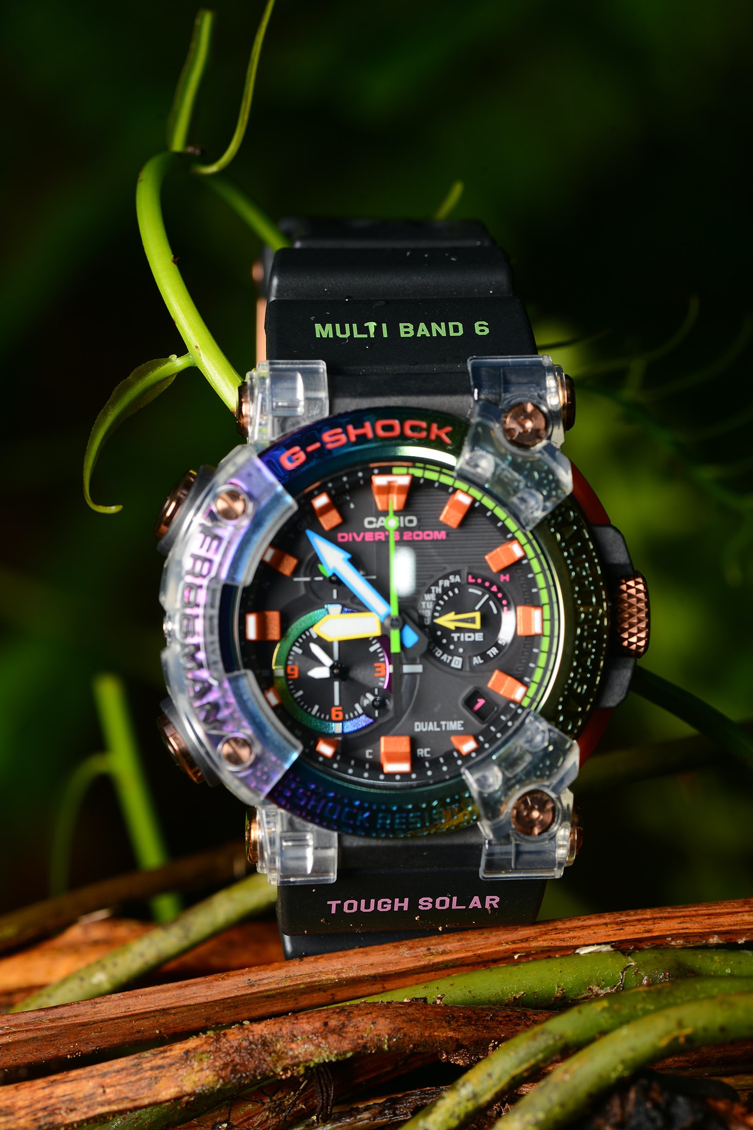 G-Shock Frogman Borneo Rainbow Toad Watch Review by Amphibian