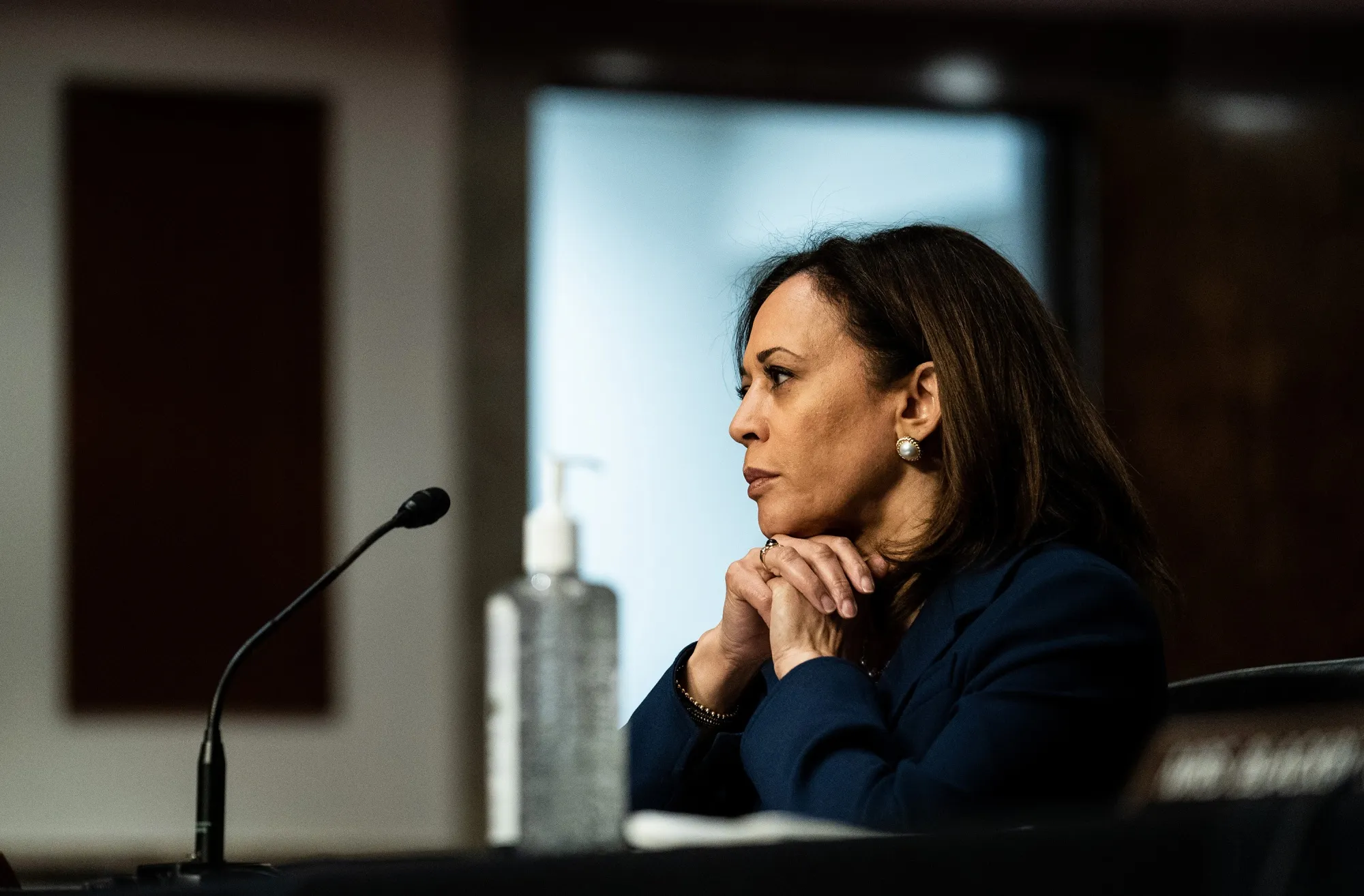 Kamala Harris on June 11.