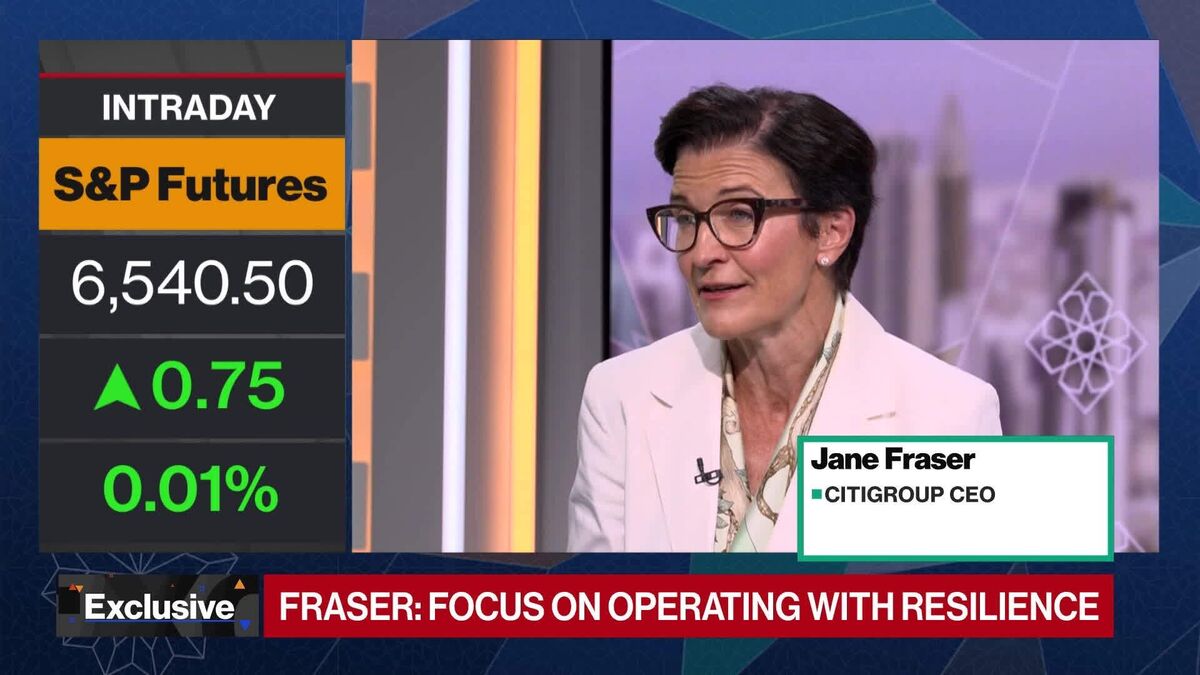 Citi CEO Fraser on Mideast Growth, US Economy, AI