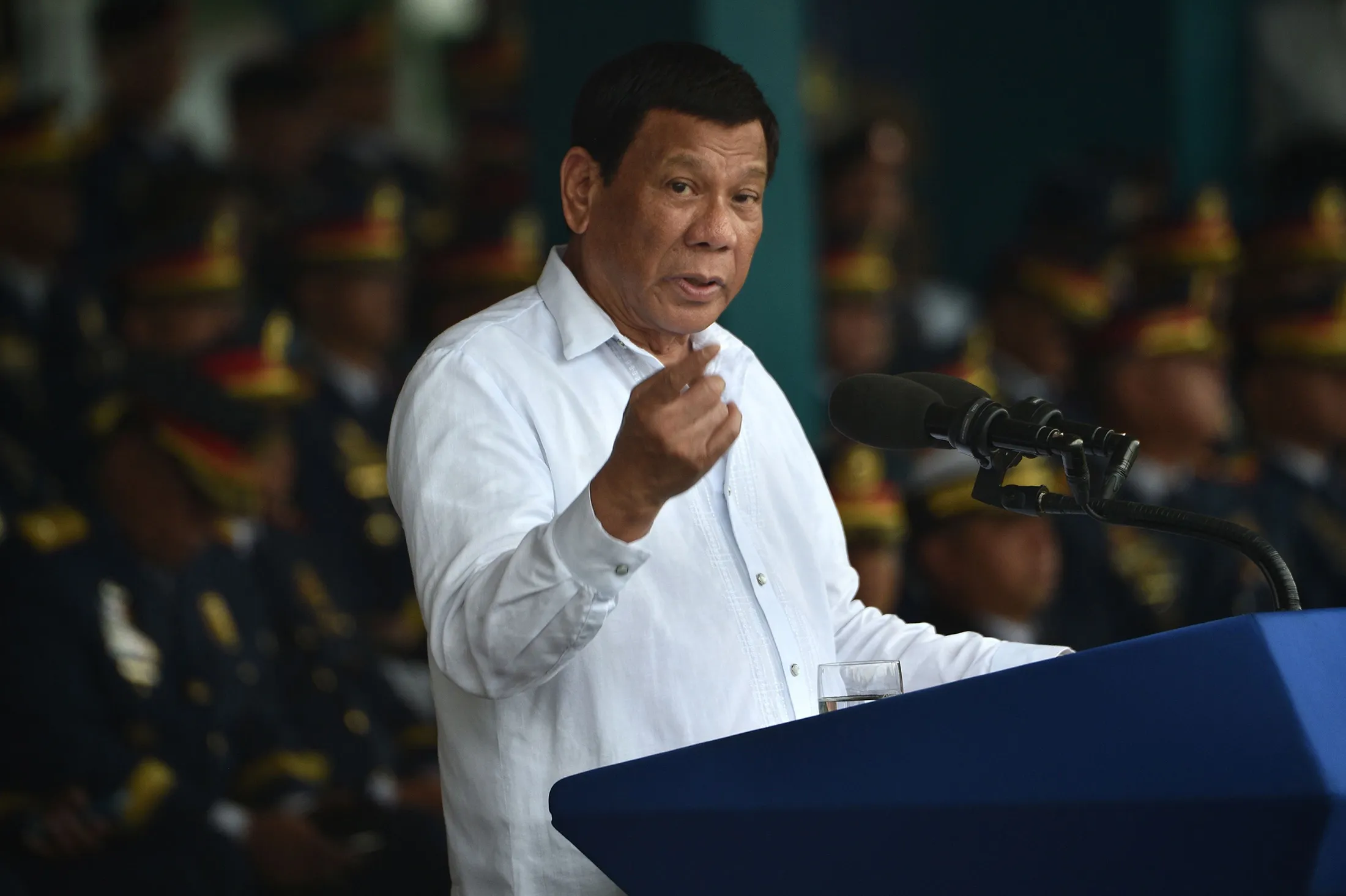 Philippine President Rodrigo Duterte