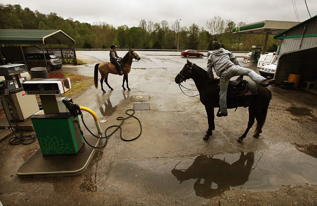 How people in Appalachia typically get around.
