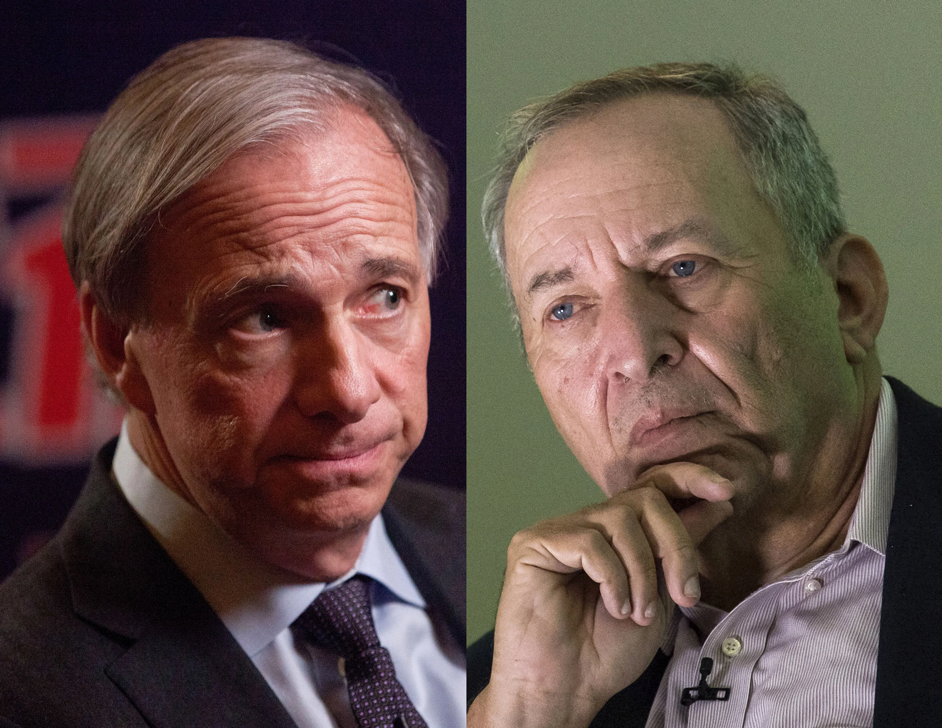 Ray Dalio and Lawrence Summers