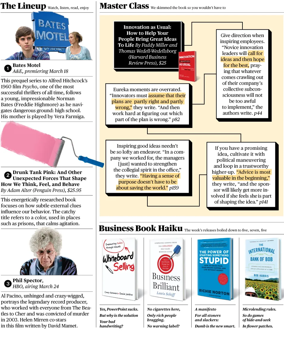 The Roundup: Sparking Innovation and More