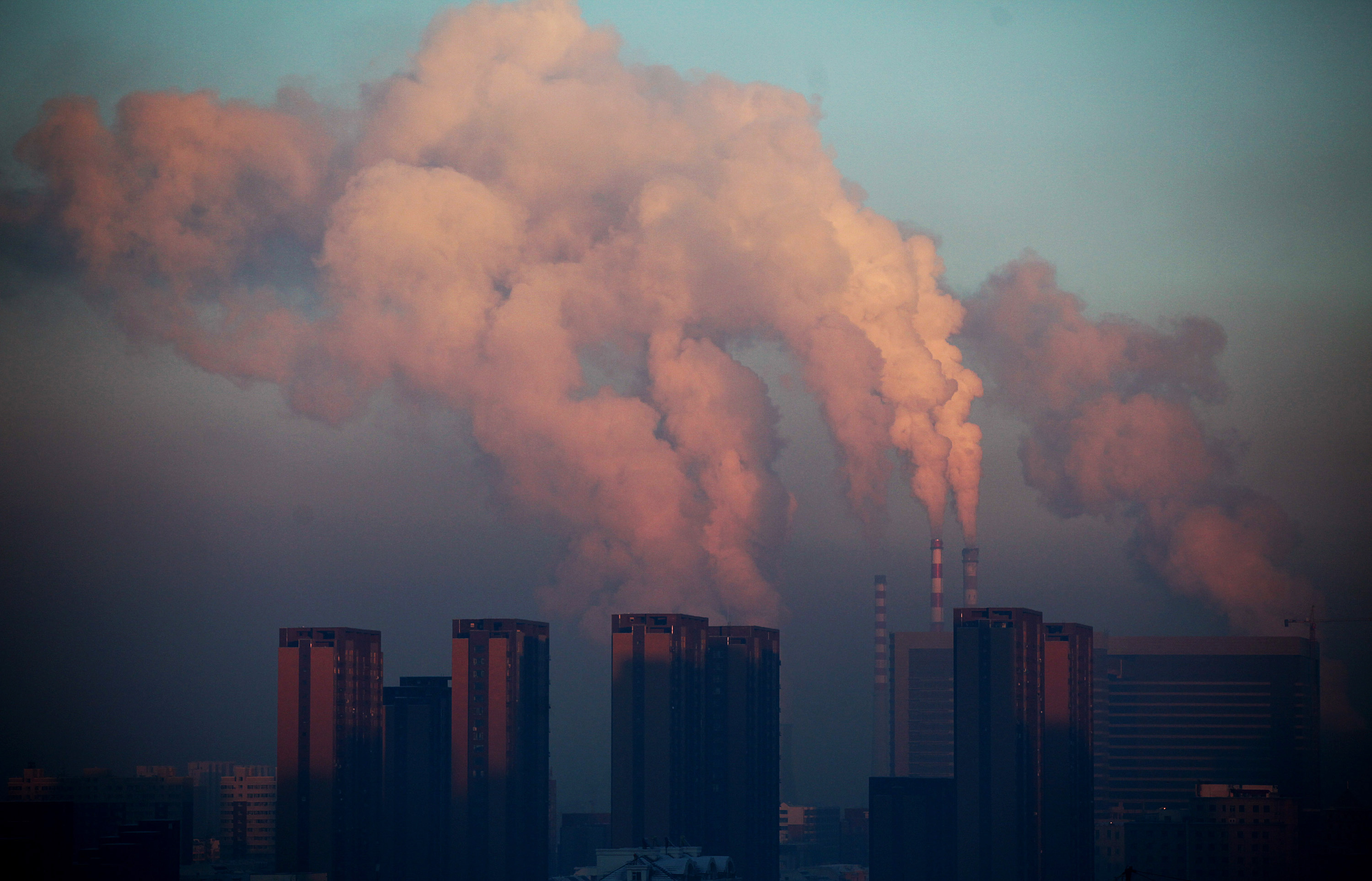 CHINA-ENVIRONMENT-THEME-POLLUTION