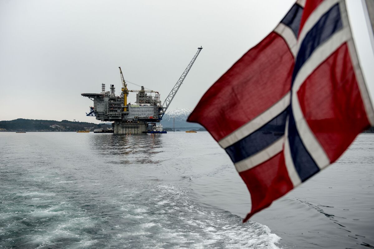 Norway’s Crude Exports Hit Record Value as Oil Price Soared
