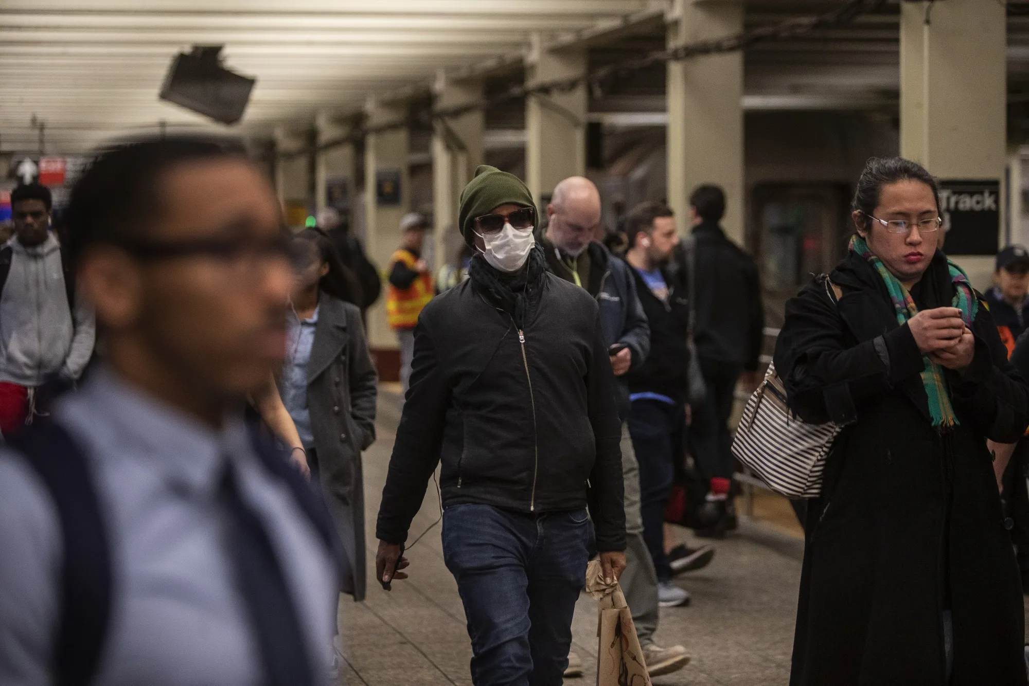New York City Commuters Urged To Avoid Packed Subway Cars