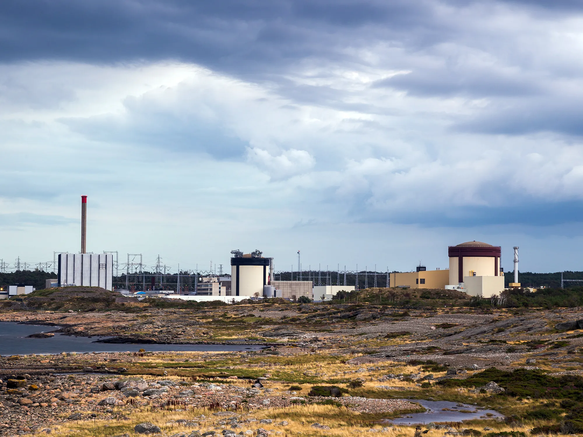 Ringhals Nuclear Power Plant in Sweden.