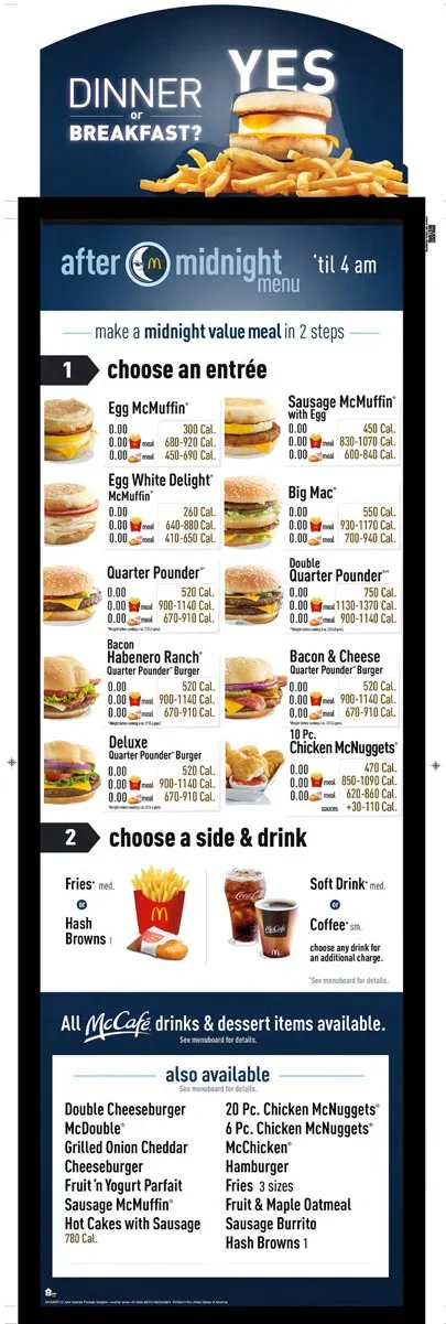 McDonald's Tries Selling McMuffins After Midnight