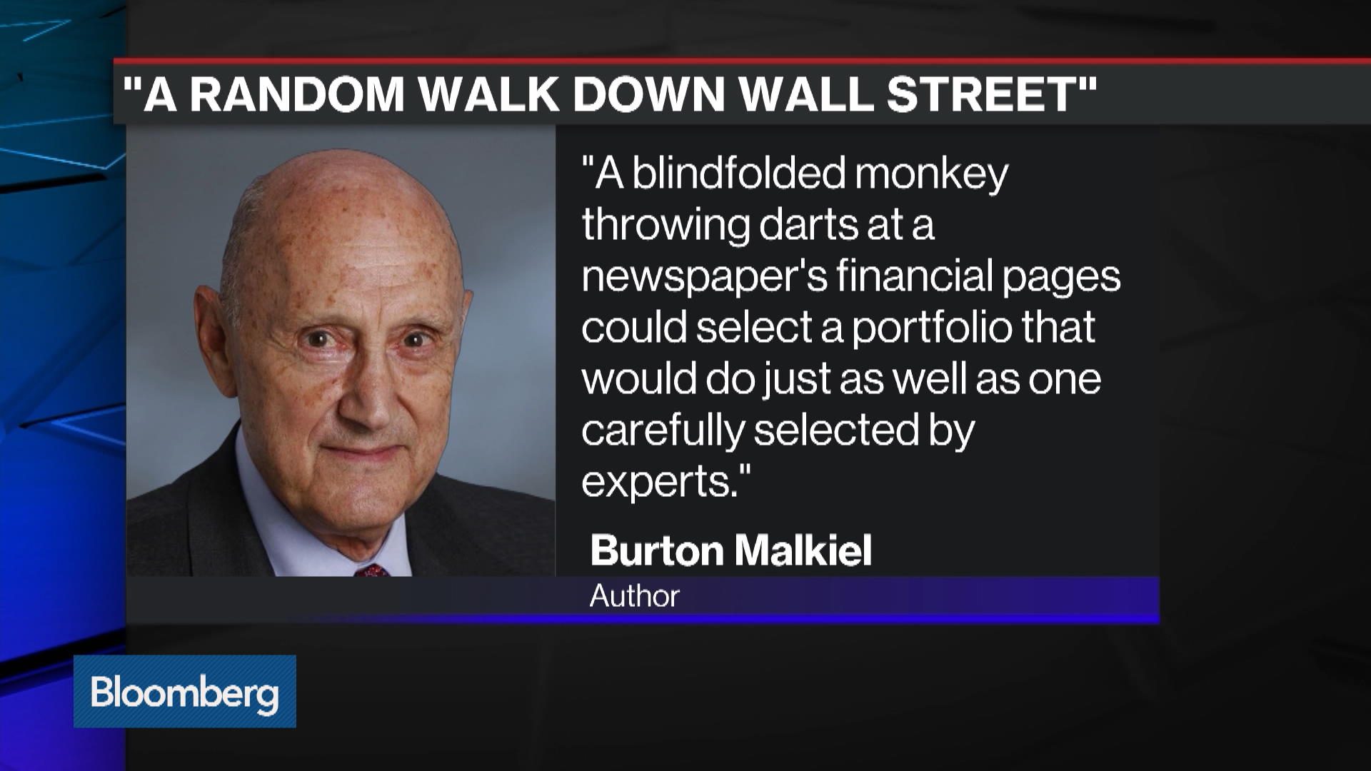 A Random Walk Down Wall Street with Burton Malkiel