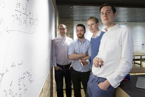 From left, David Malkin, Joseph Bullard, Philip Irri and Philippe Remy.