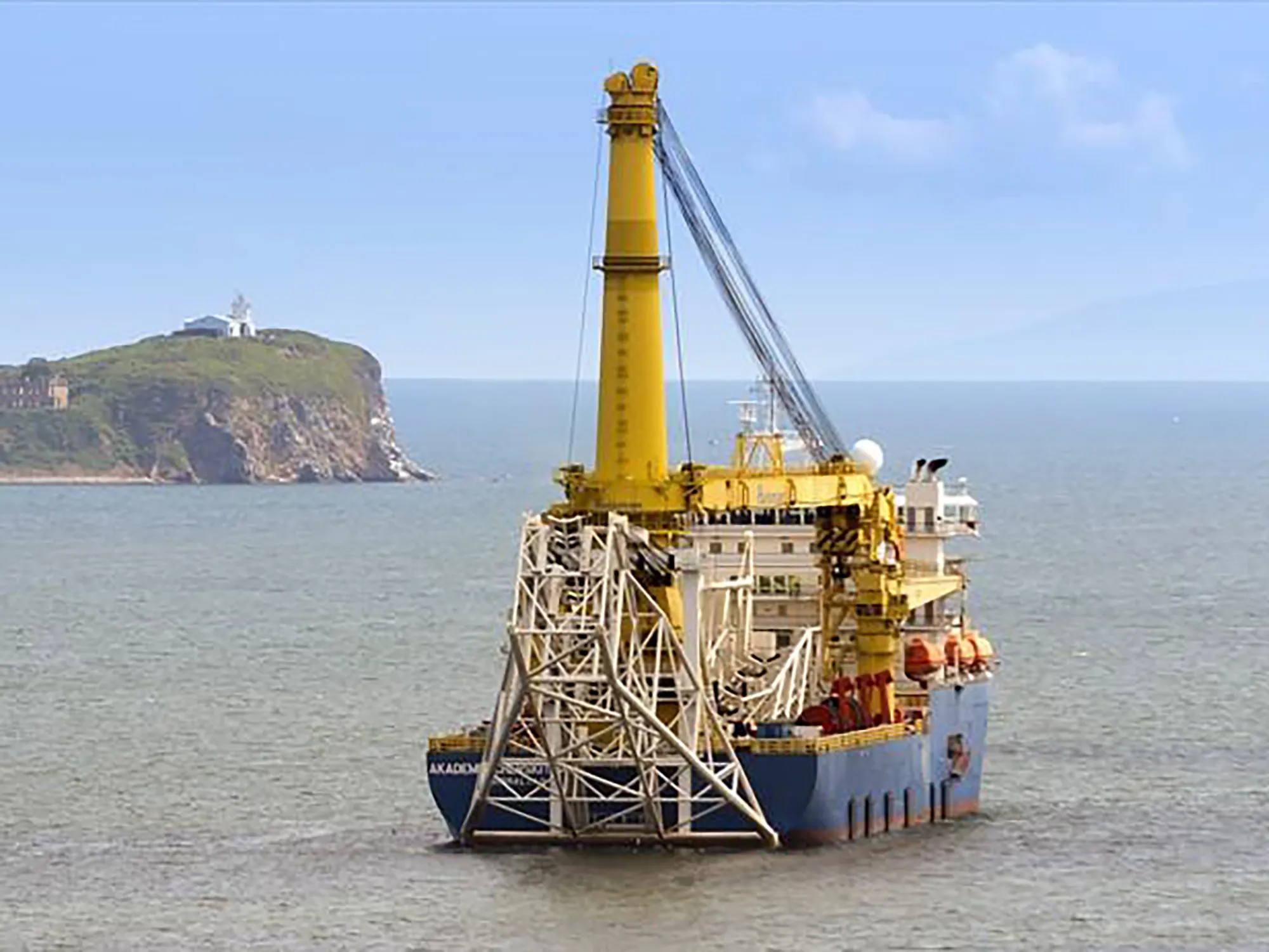 The Akademik Cherskiy.