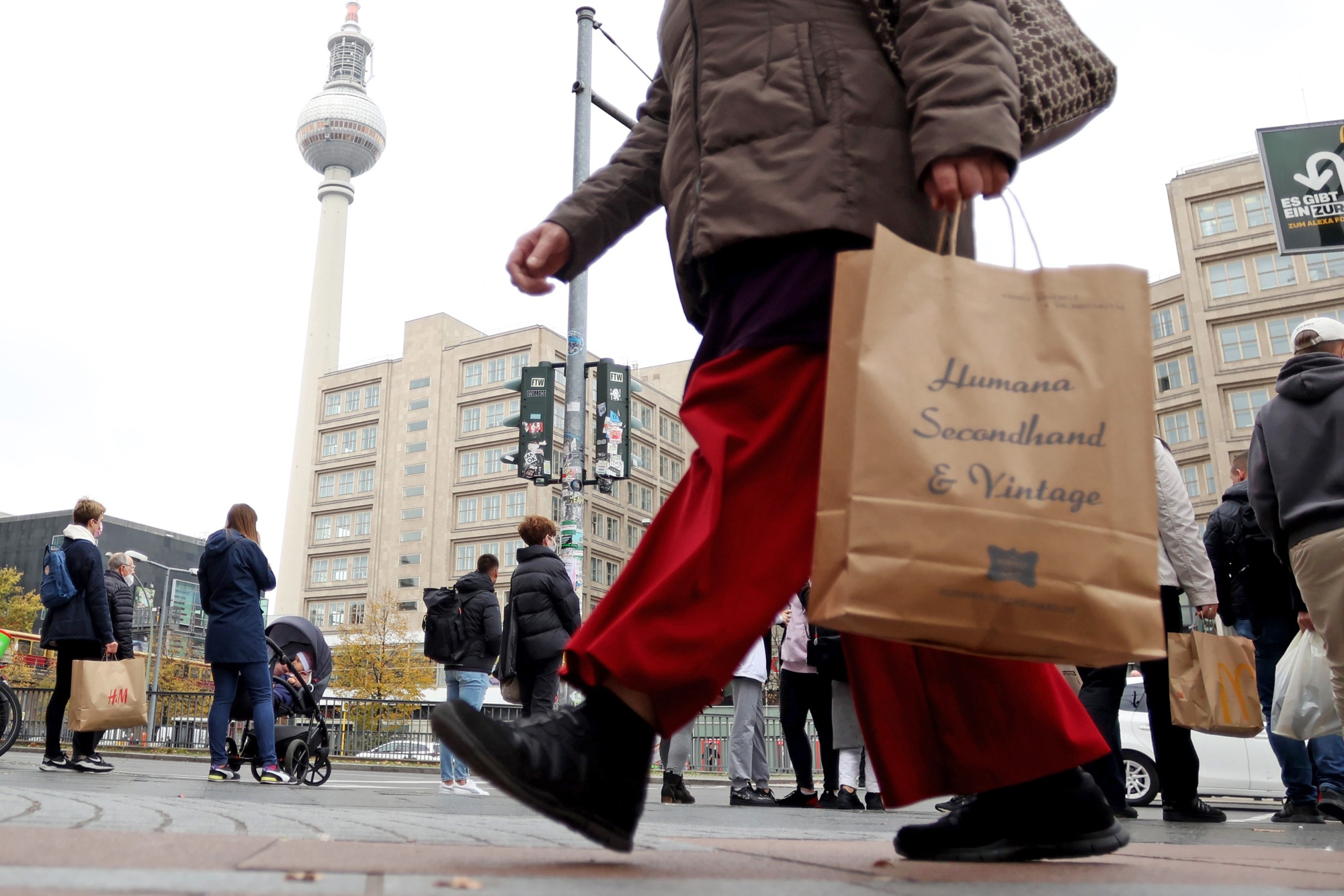 A Birkenstock store in Berlin, Germany, on Friday, Sept. 22, 2023. News  Photo - Getty Images