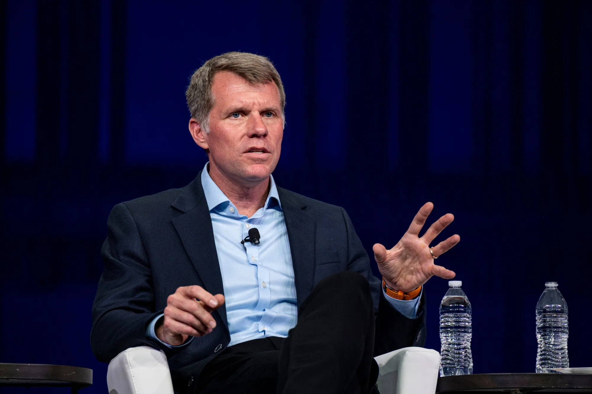 Nathaniel Fick&nbsp;at the RSA Conference in San Francisco in 2023.&nbsp;