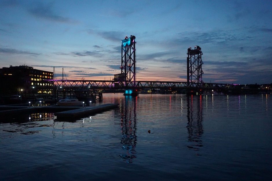 The Memorial Bridge in Portsmouth, New Hampshire will soon be equipped with dozen 