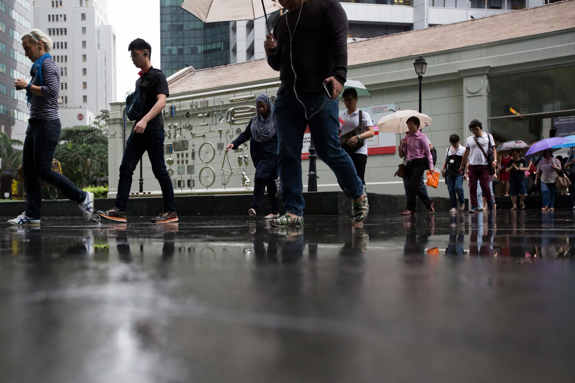 The central business district, Singapore.