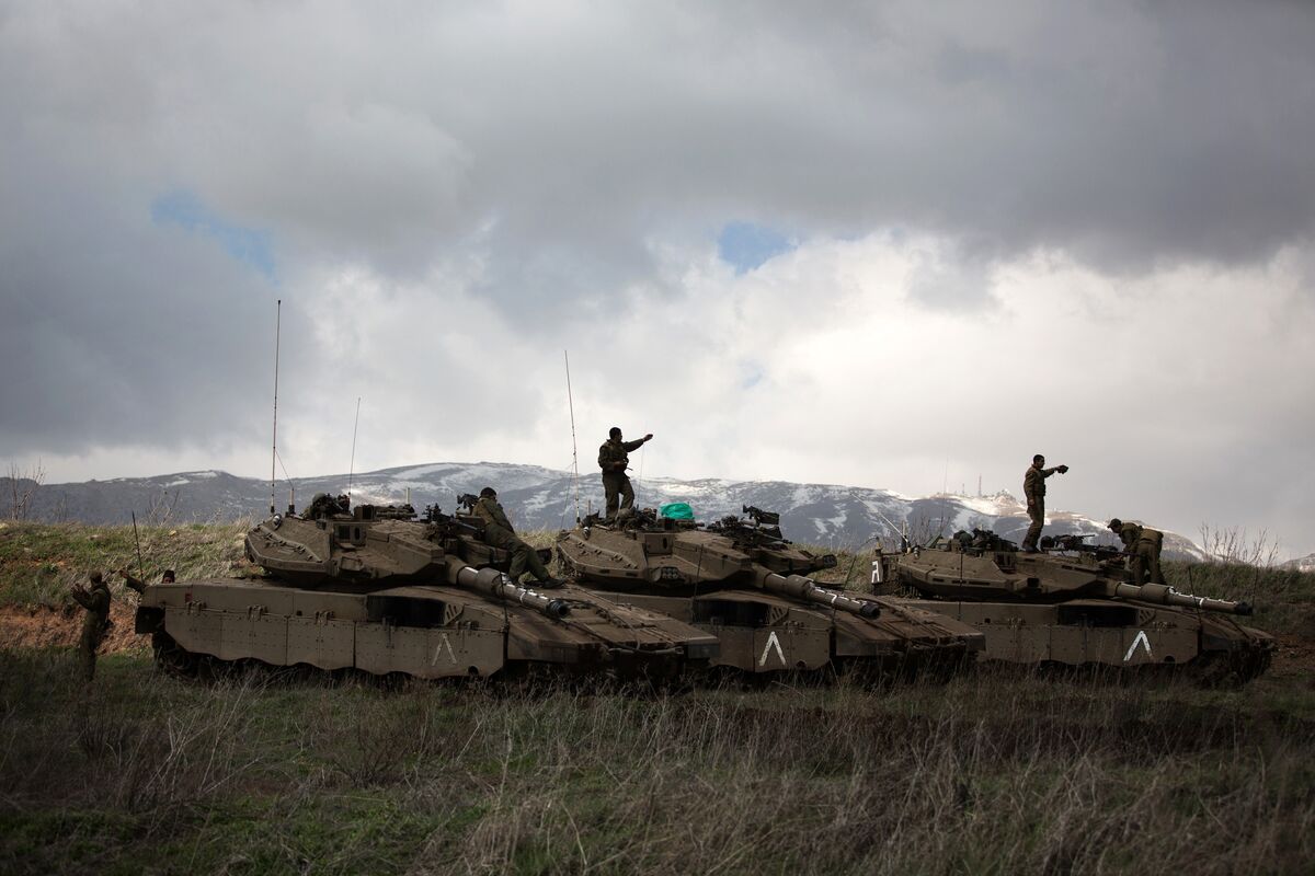 Rockets From Syria Hit Israel-Held Golan After Deadly Strike - Bloomberg