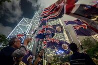 Demonstrators Attend "Stand with Hong Kong, Power To The People" Rally As City Braces for Yet Another Weekend of Unrest