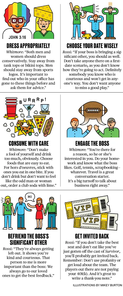 How to Survive a Sporting Event With Your Boss