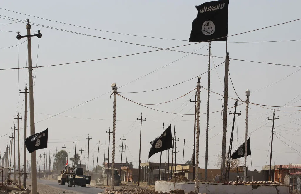 The town of Sharqat in September, just after Iraqi forces forced out ISIS fighters.
