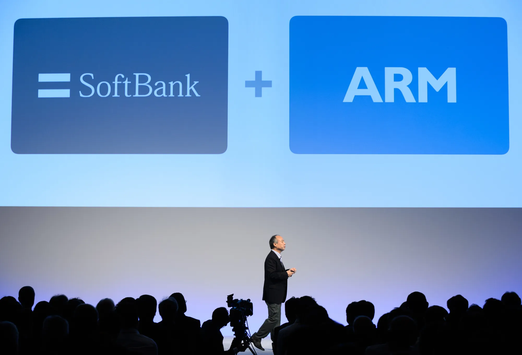 Billionaire Masayoshi Son, chairman and chief executive officer of SoftBank