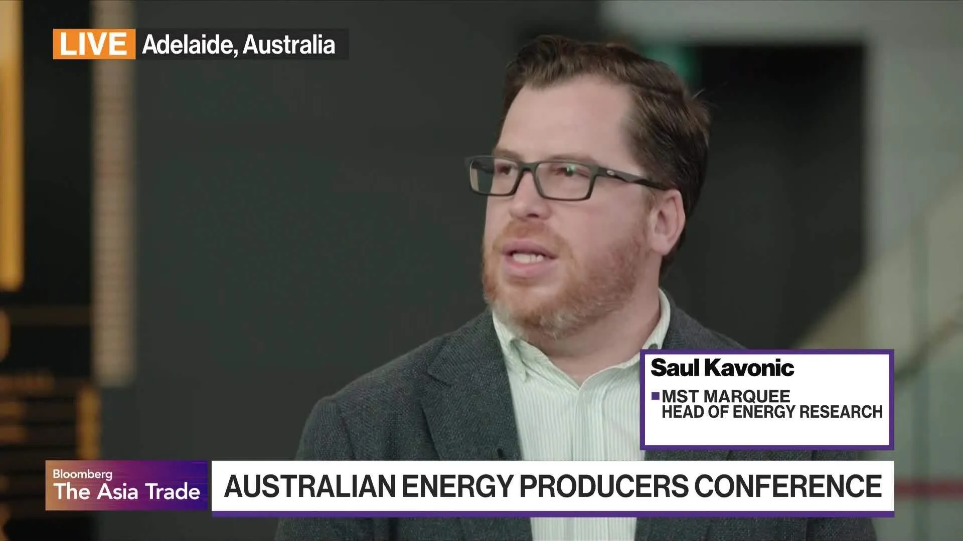 bloomberg.com - Watch MST Marquee Kavonic on Energy Markets