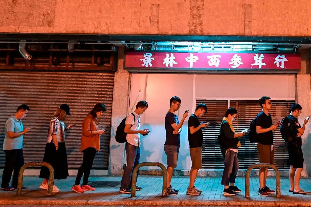 What Hong Kong democracy looks like.
