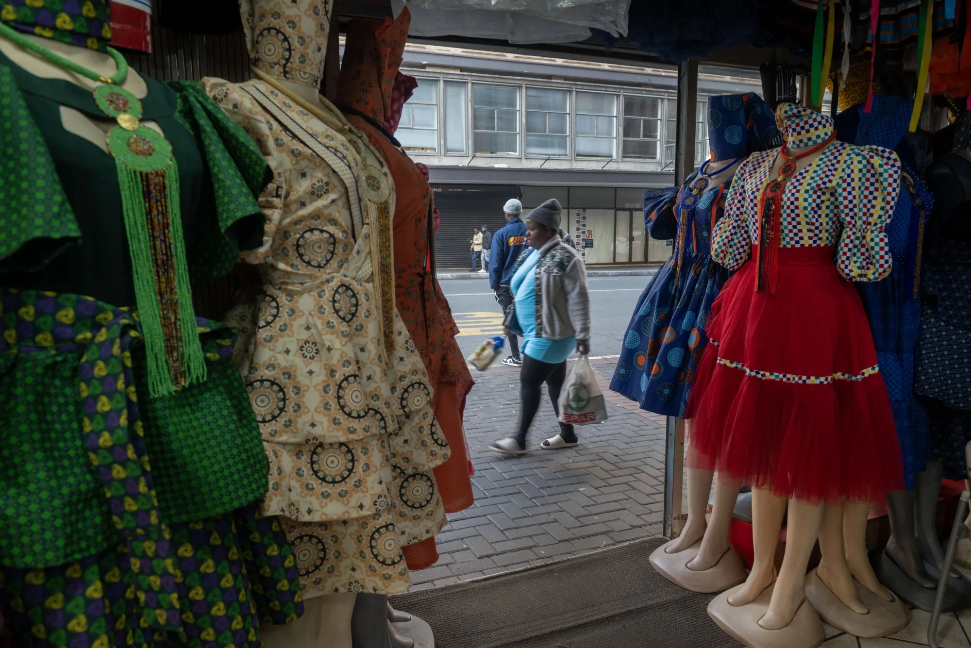 A clothing store in Johannesburg.