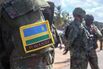A Rwandan soldiers
