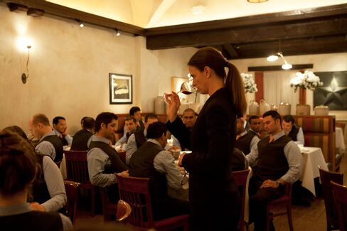 Juliette Pope (beverage director, Gramercy Tavern, New York) on guest reactions: "Women diners have always loved women sommeliers. Men were a little less sure. Now so much of guests’ reactions are tied to the approach and personality of the person, much more than to gender."