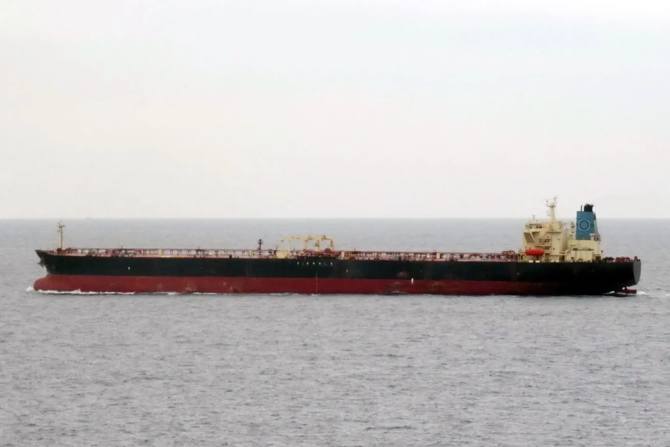 The Ping Shun Aframax tanker in 2025.