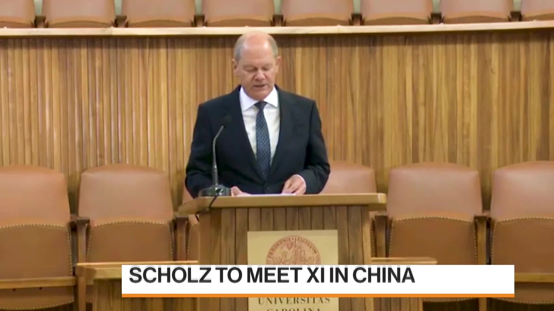 Watch Scholz to Meet Xi in China - Bloomberg