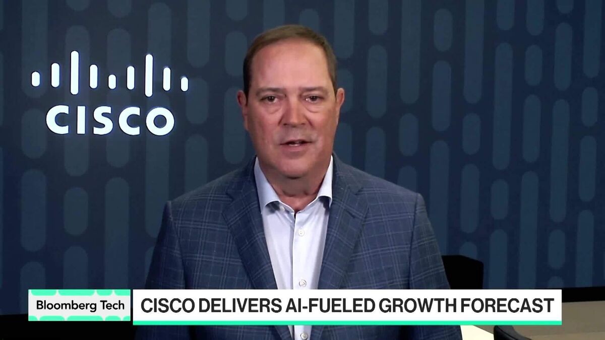 ⚫️ BLOOMBERG: Cisco Systems prevede vendite record di 61 miliardi di dollari grazie all'AI, afferma il CEO Chuck Robbins