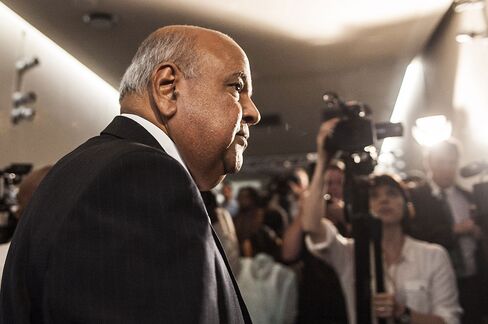 South Africa's New Finance Minister Pravin Gordhan