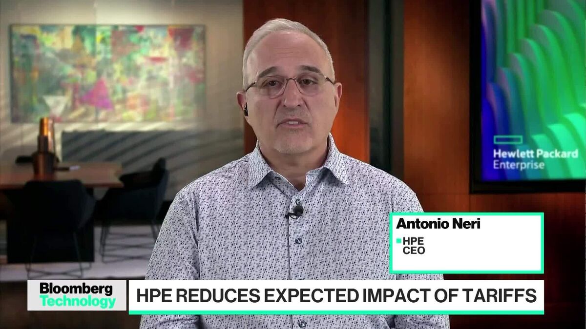 HPE CEO on Reducing Expected Tariff Impact