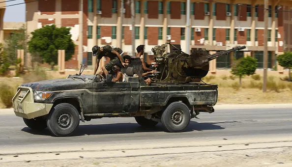 They’re about to be outgunned. Mahmud TURKIA / AFP) (Photo credit should read MAHMUD TURKIA/AFP via Getty Images)