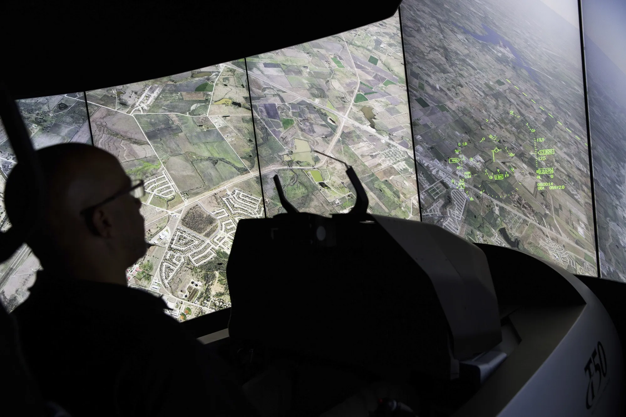 Inside A Lockheed Martin Corp. Flight Simulator Facility
